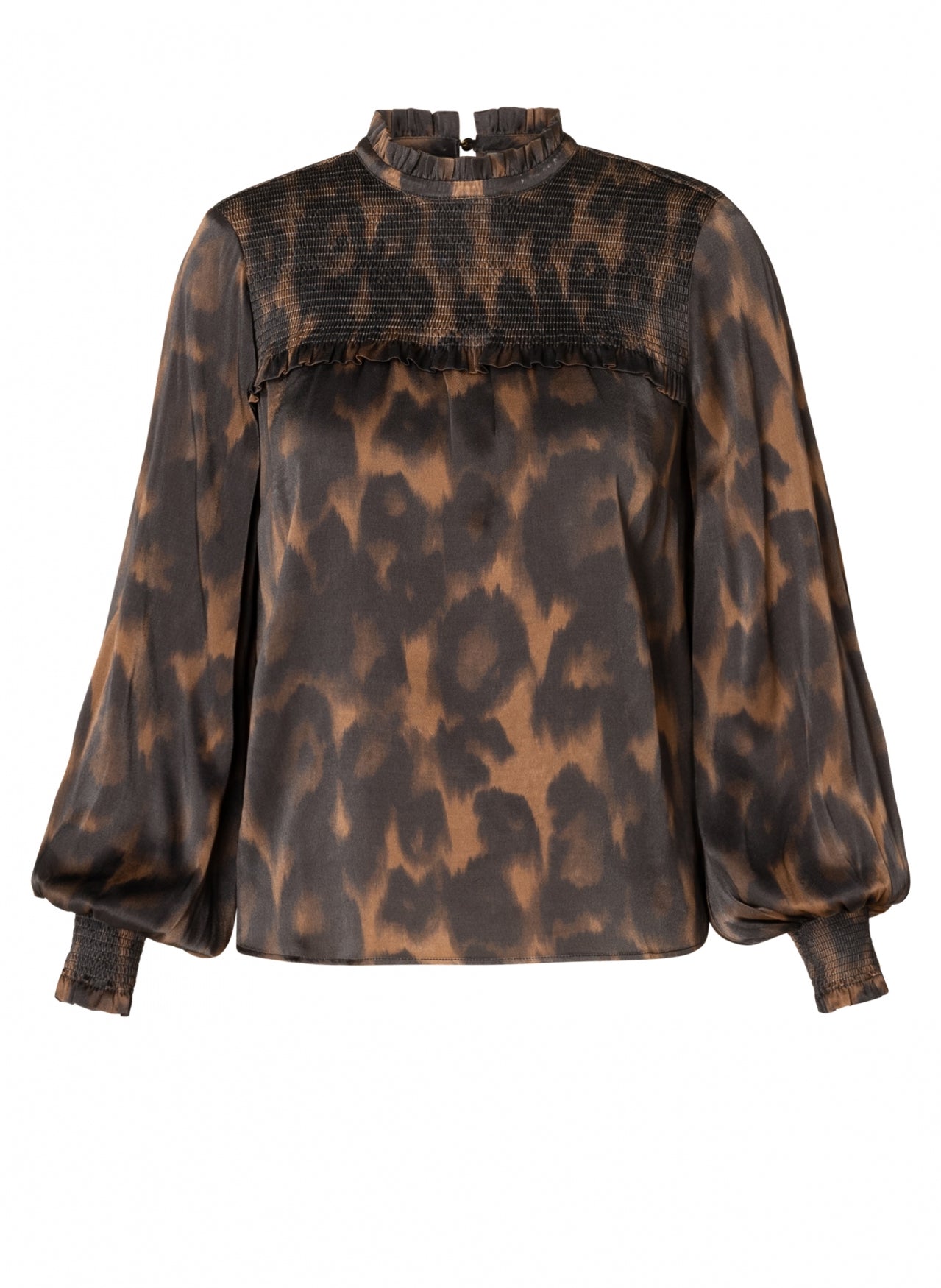 Clarity Animal Print Blouse - by Yest