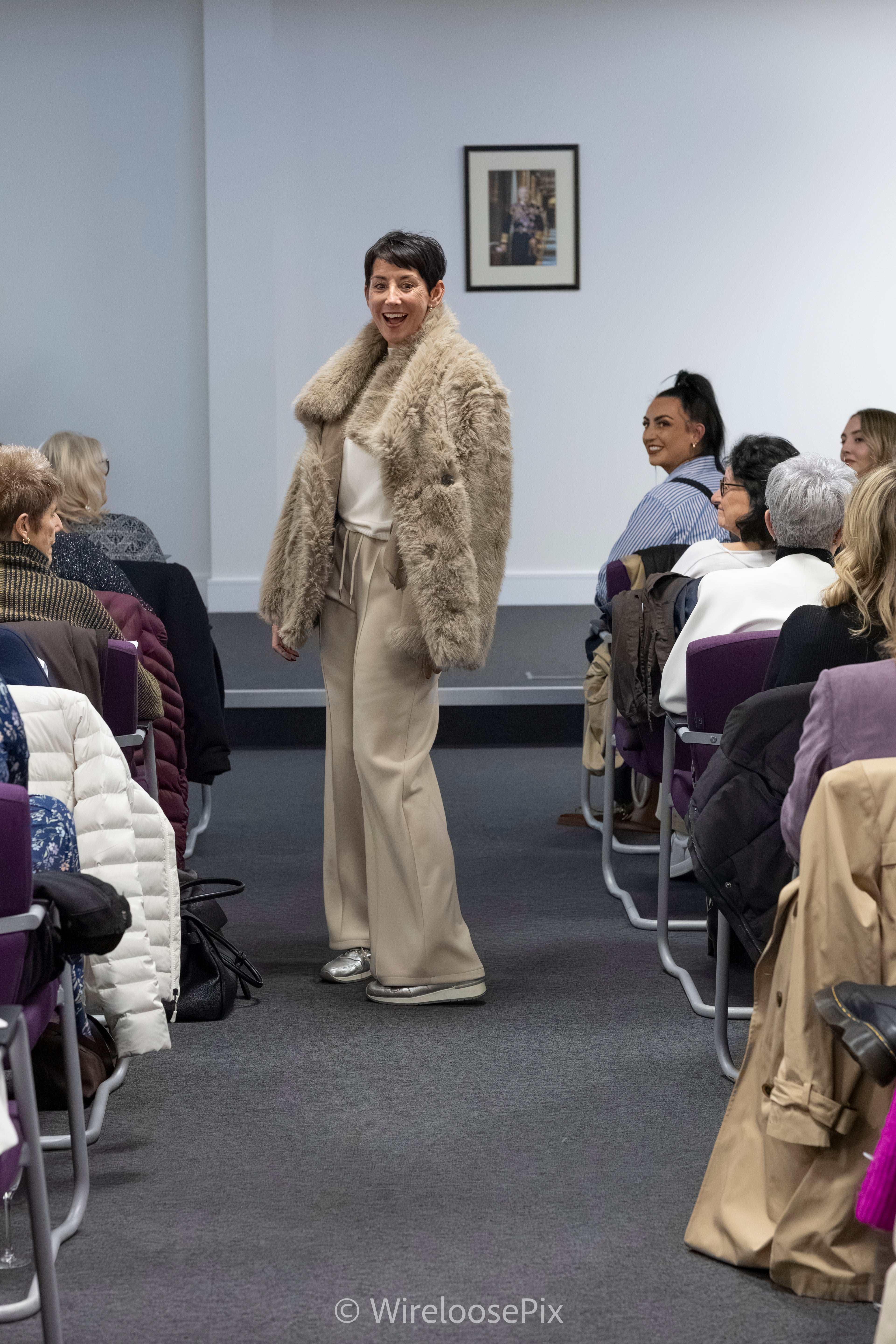 Reversible Faux Fur Coat