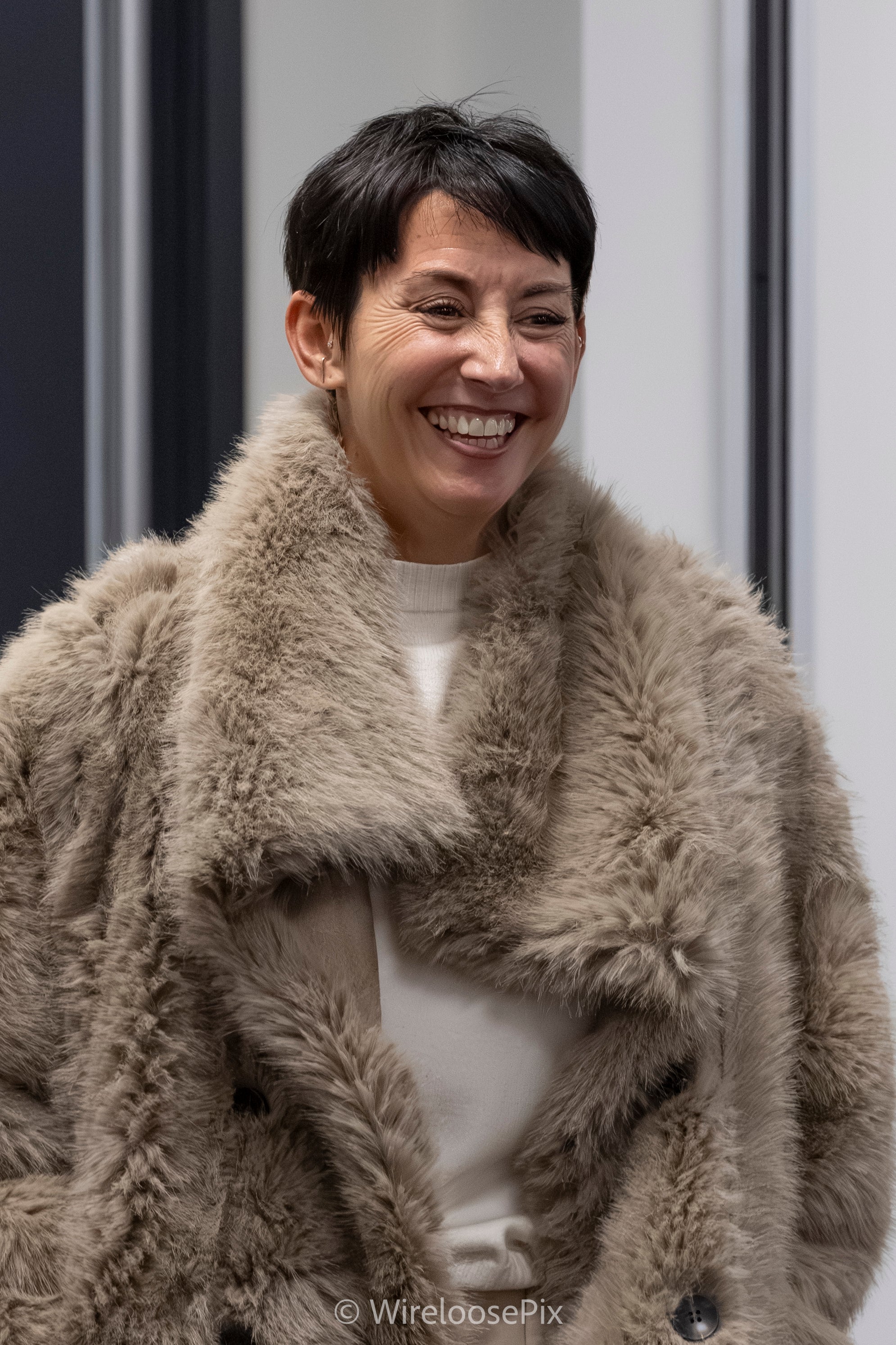 Reversible Faux Fur Coat