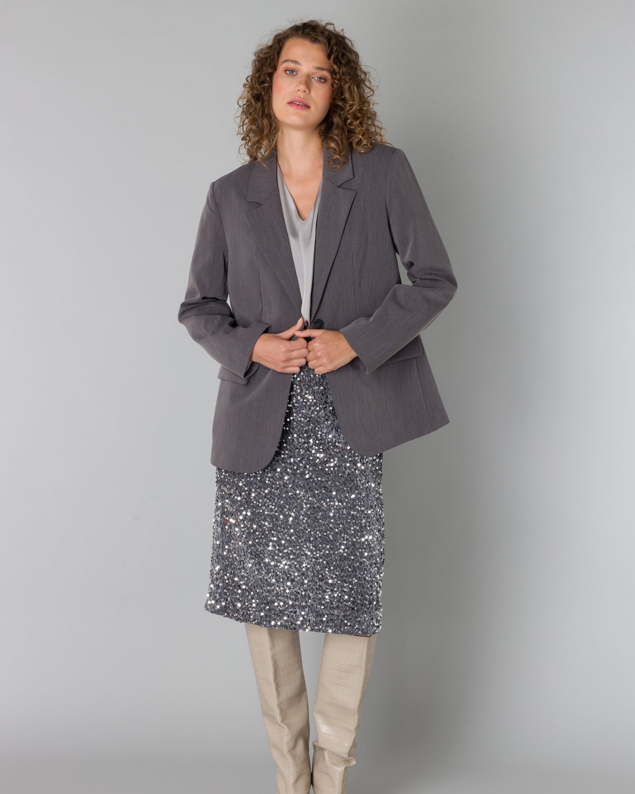 Patricia Grey Blazer - by Yest