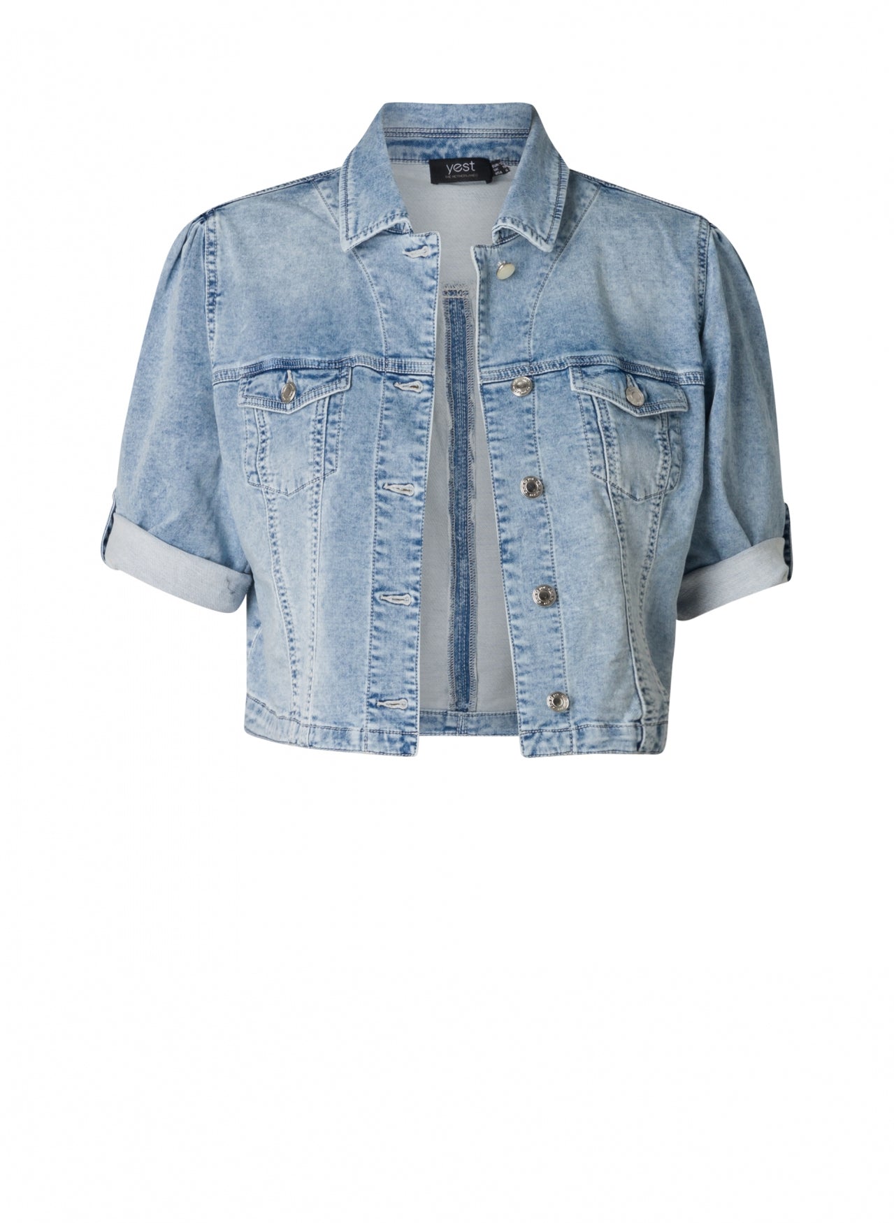 Samma Cropped Denim Jacket