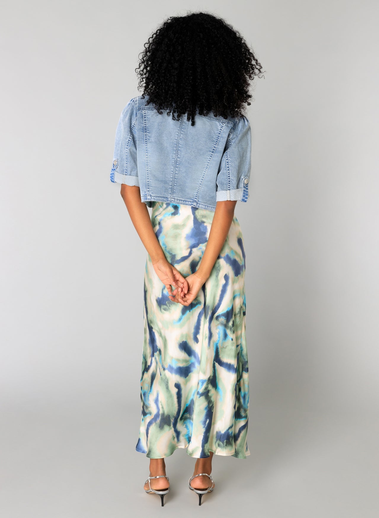 Samma Cropped Denim Jacket