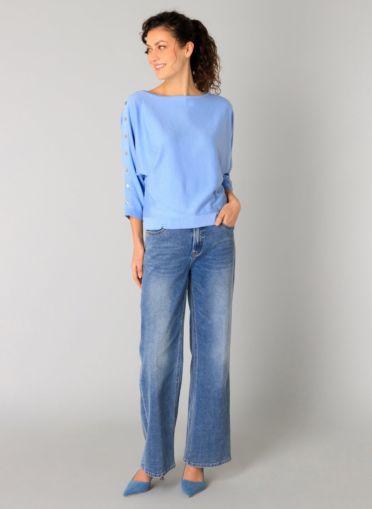 Raina Fine Knit Jumper - by Yest