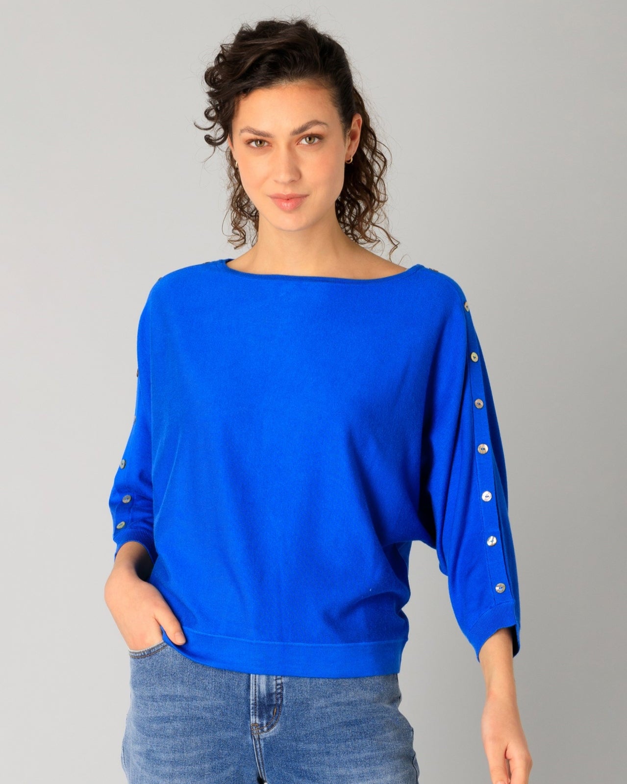 Raina Fine Knit Jumper - by Yest