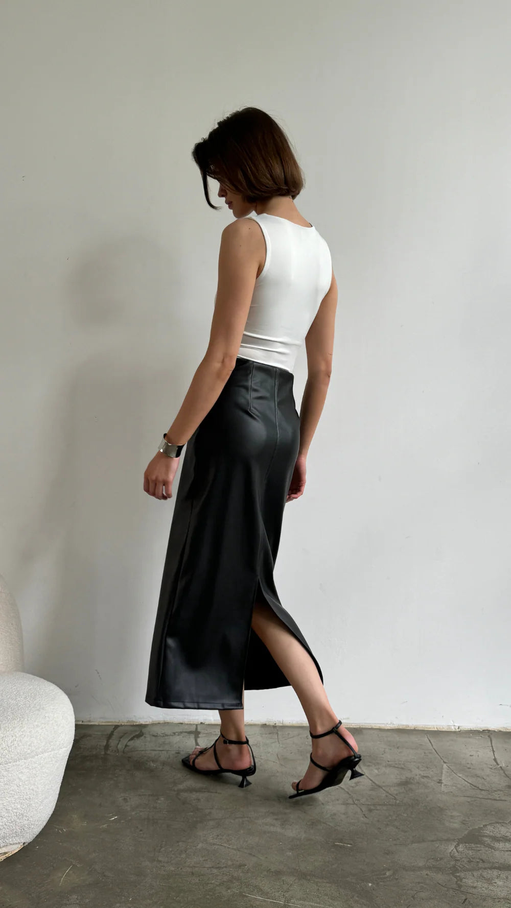 Riley Pencil Skirt - Black Riley Pencil Skirt - Black - by Charli