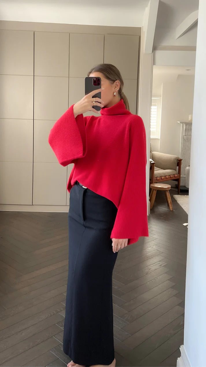 AMELIE SWEATER - RED