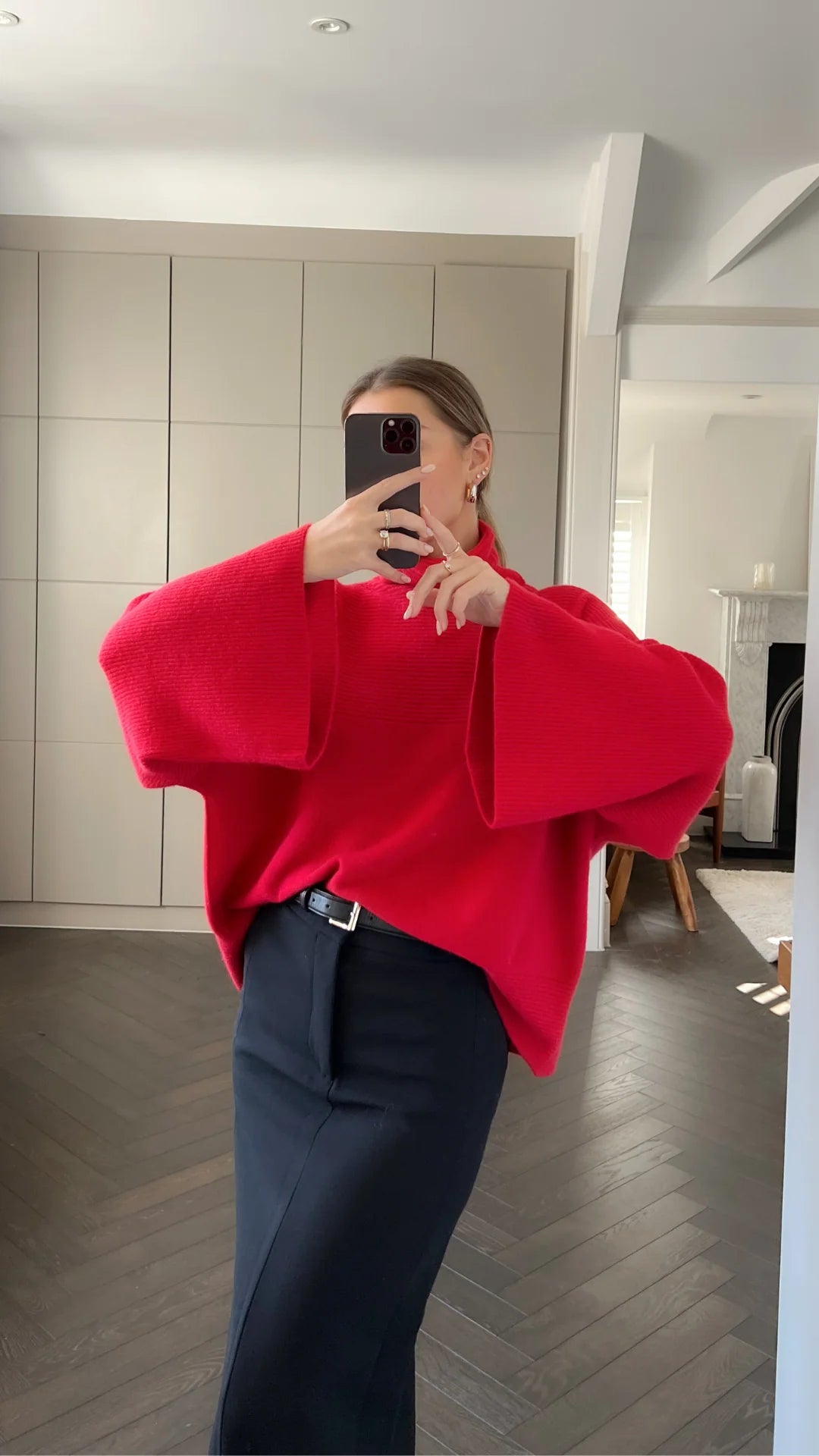 AMELIE SWEATER - RED