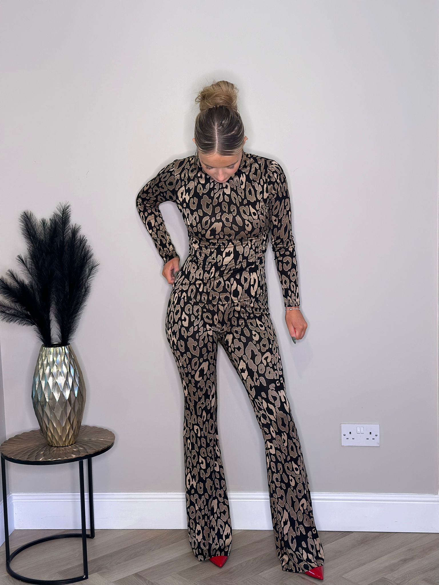 Animal Print Trouser