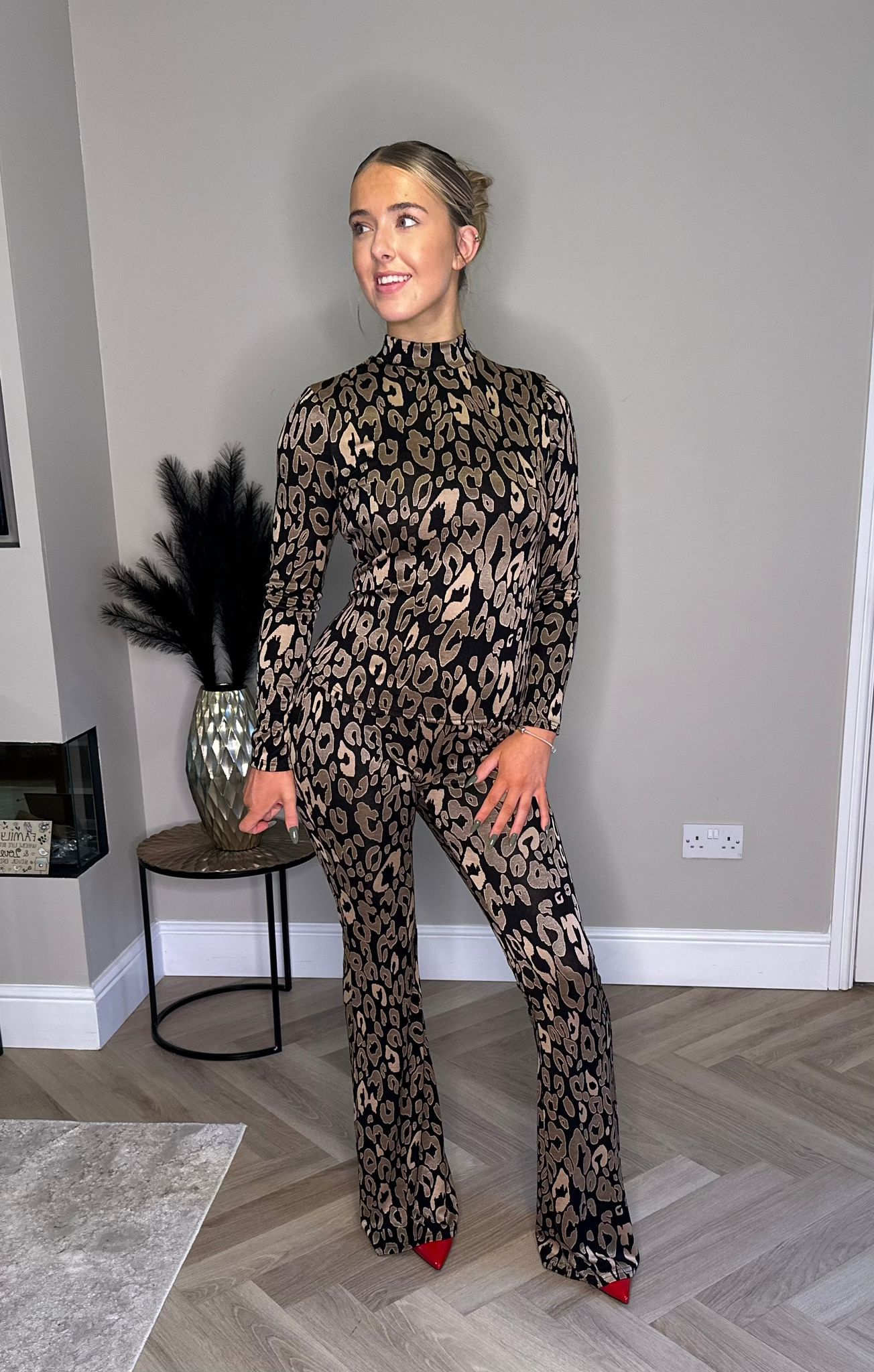 Animal Print Trouser