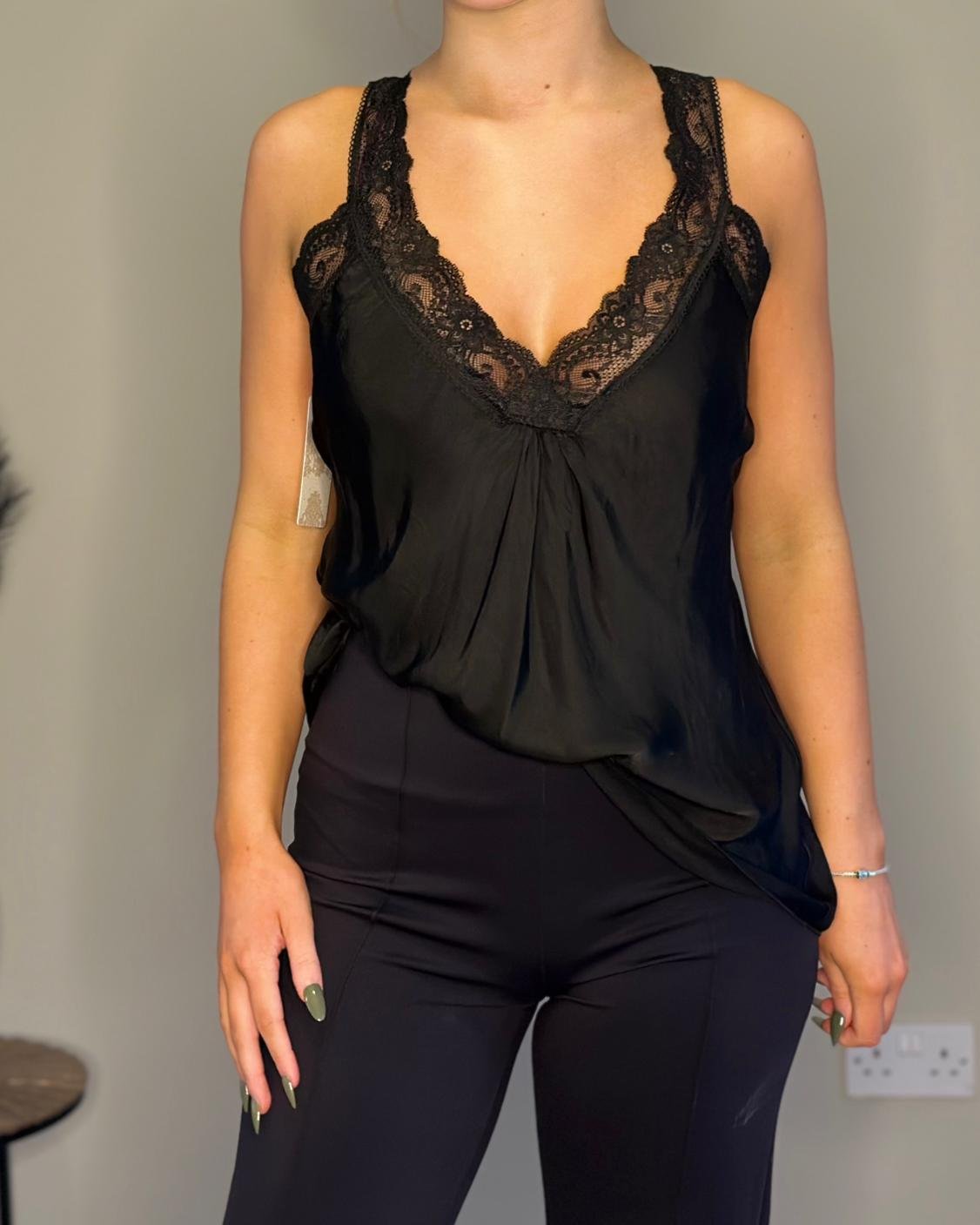 Cami / Vest Top - Black