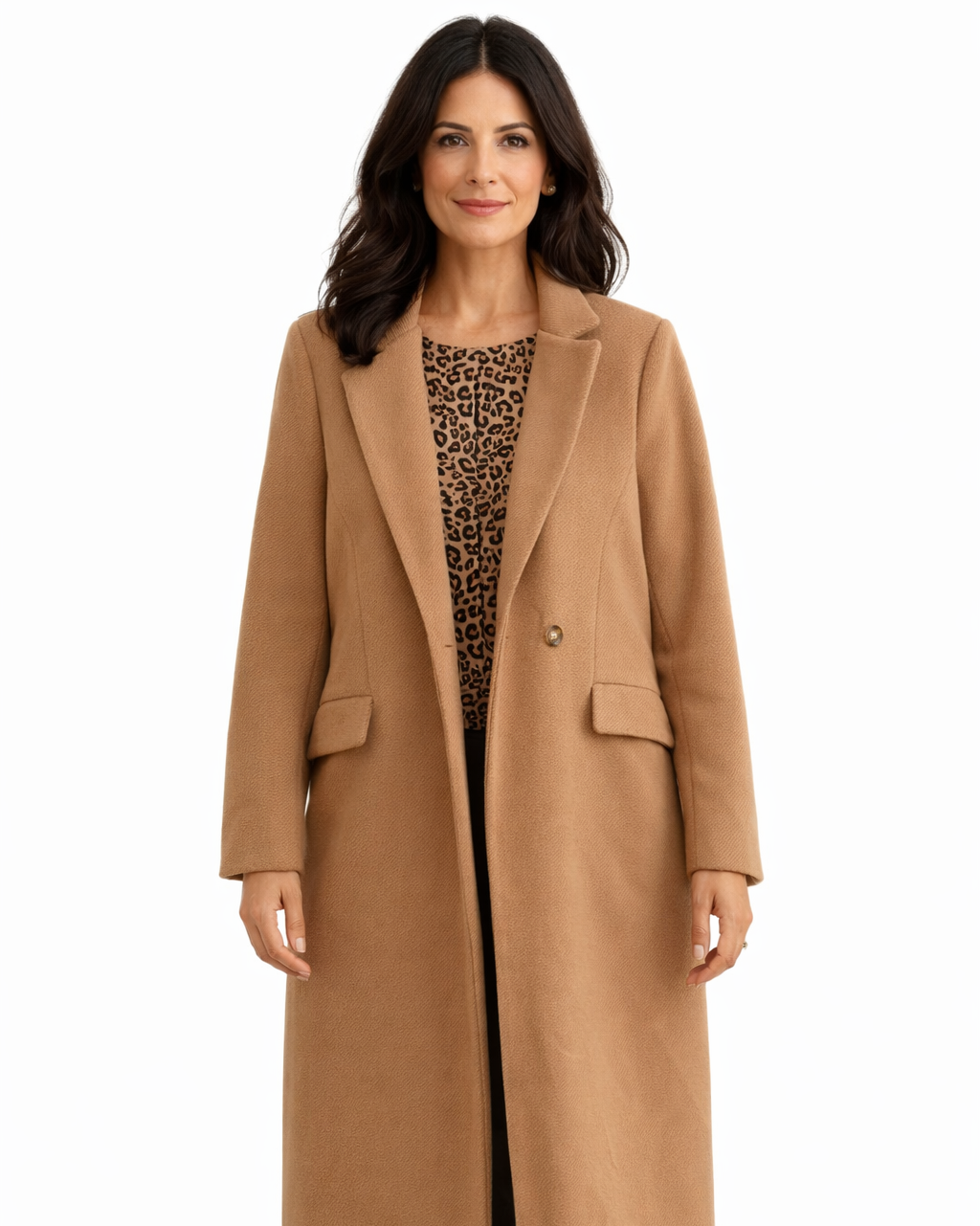 Giana Coat - Camel - by Suzy D
