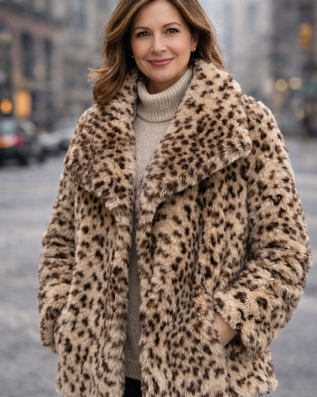 Claudia Animal Print Jacket