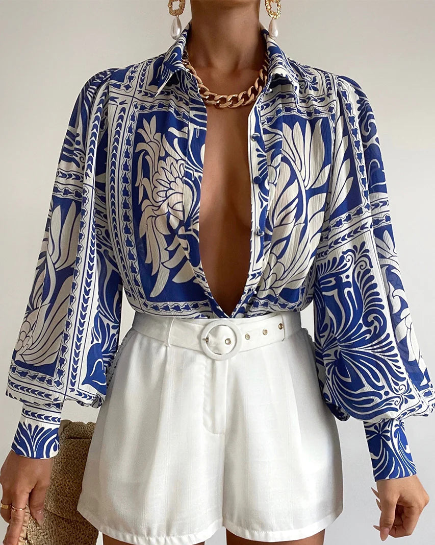 Fleetwood Blouse - Havanna Print