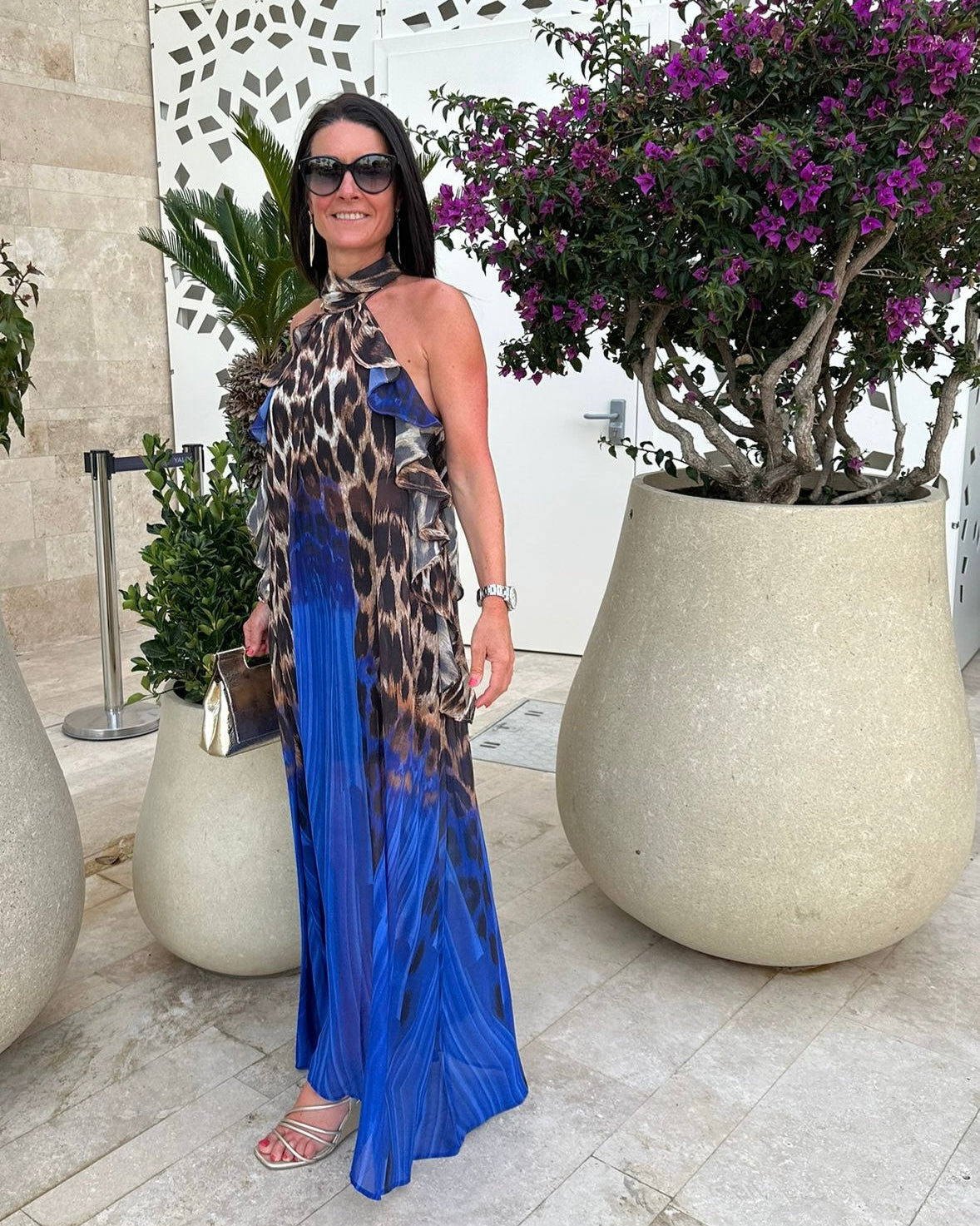 Maggie Maxi Dress - Blue