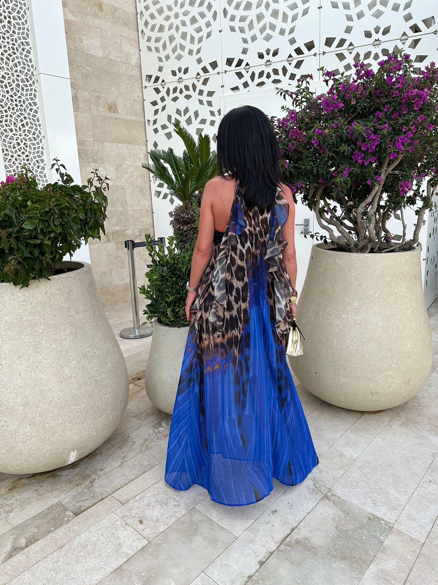 Maggie Maxi Dress - Blue