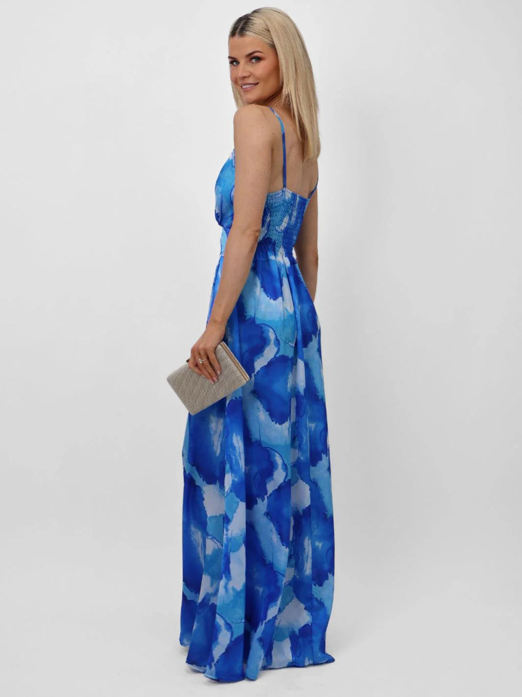Lola Maxi Dress - Blue
