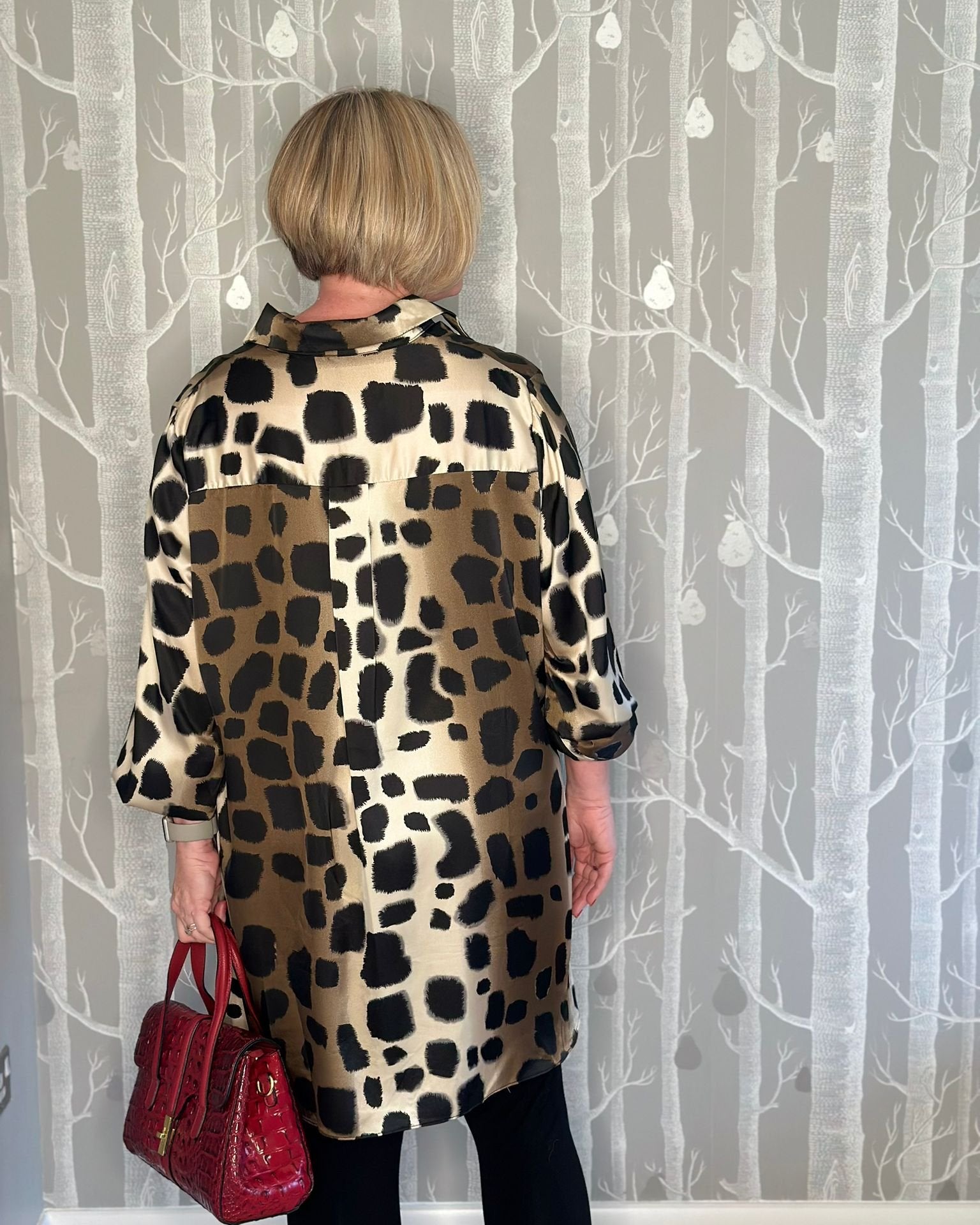 Long Animal Print Tunic 2
