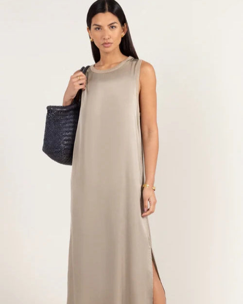 Oona Dress - Dove Grey
