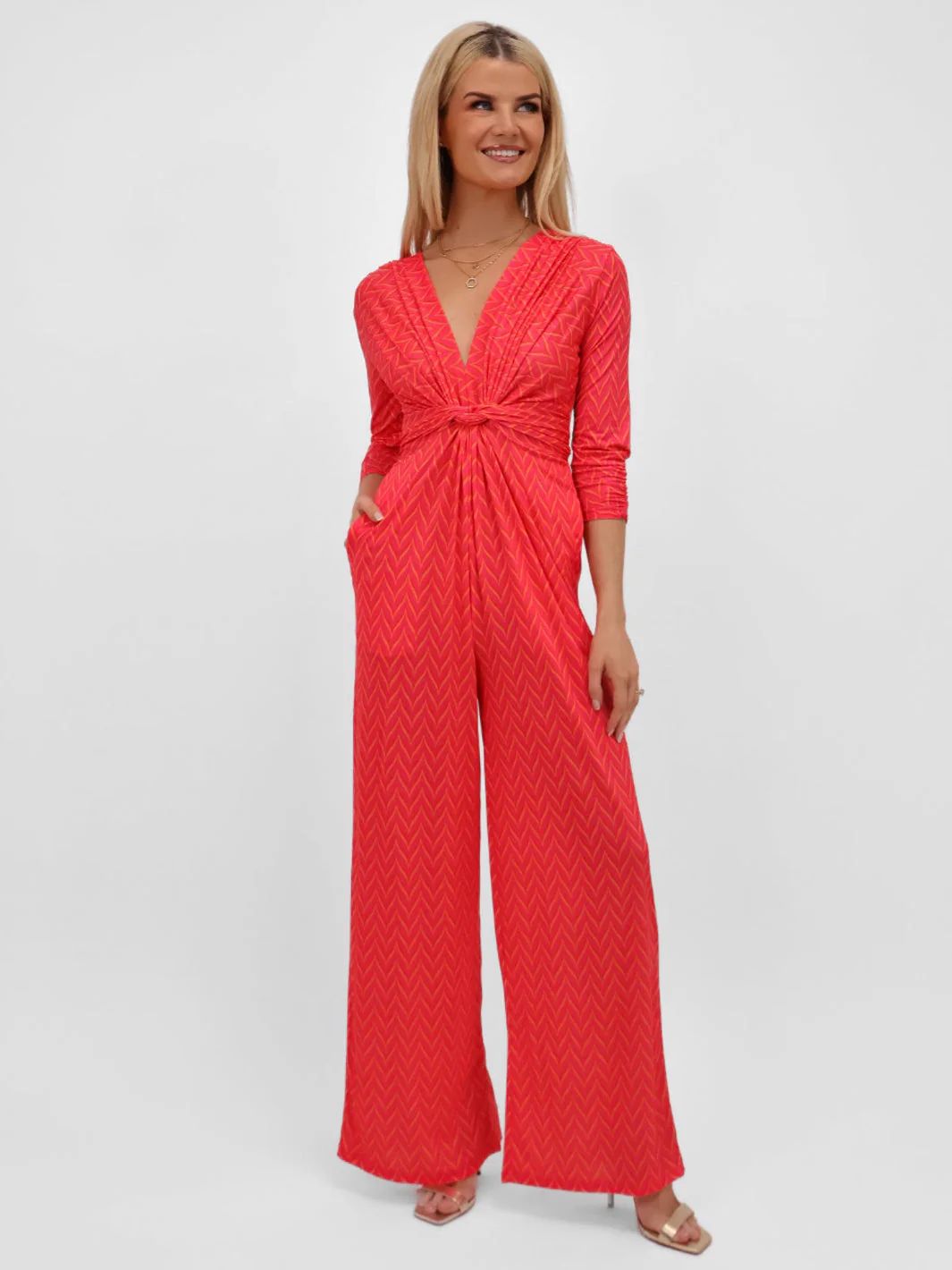 Katie Jumpsuit - Red