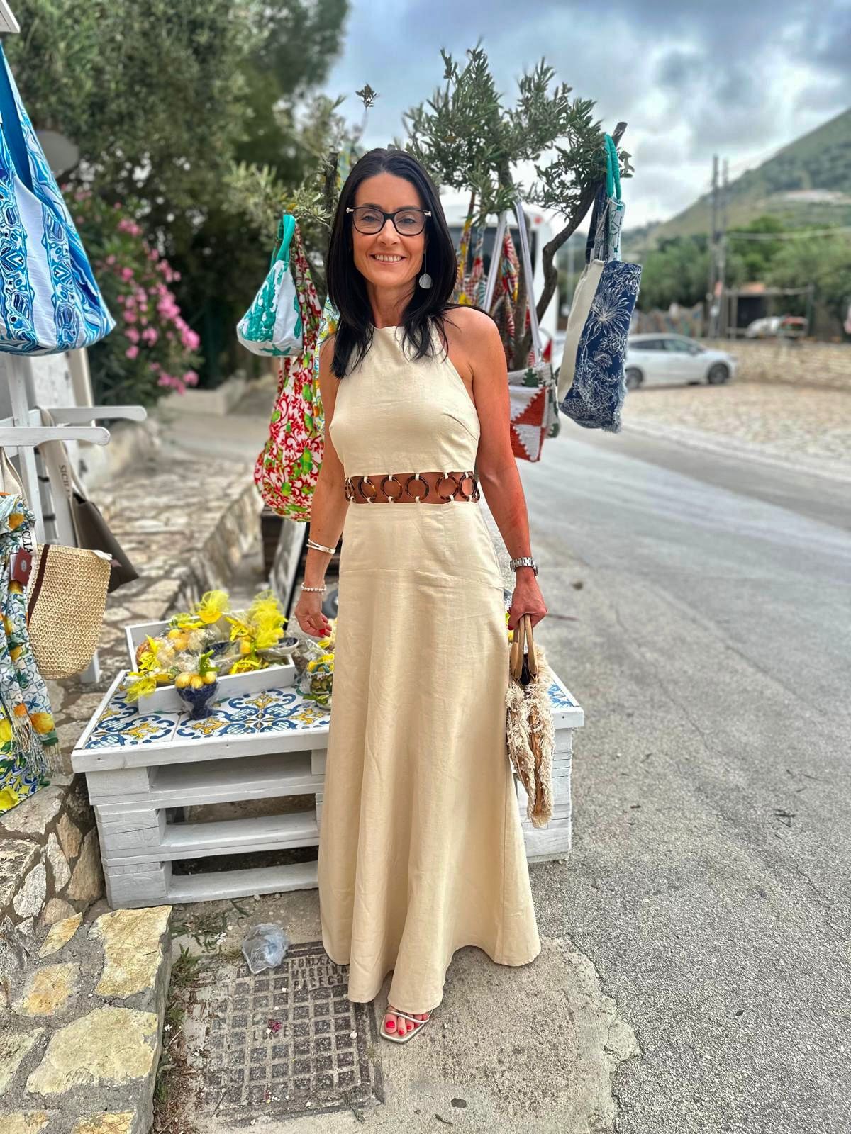 Amari Maxi Dress - Sand