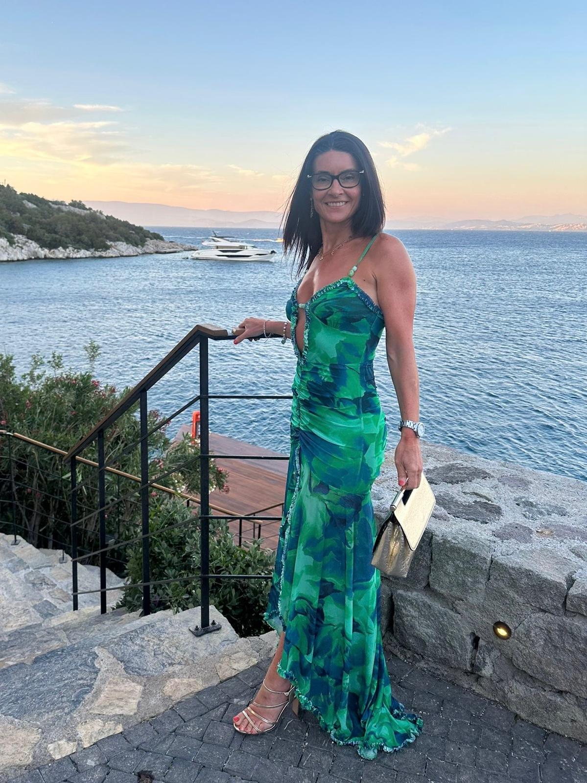 Kiata Maxi Dress - Calista Green