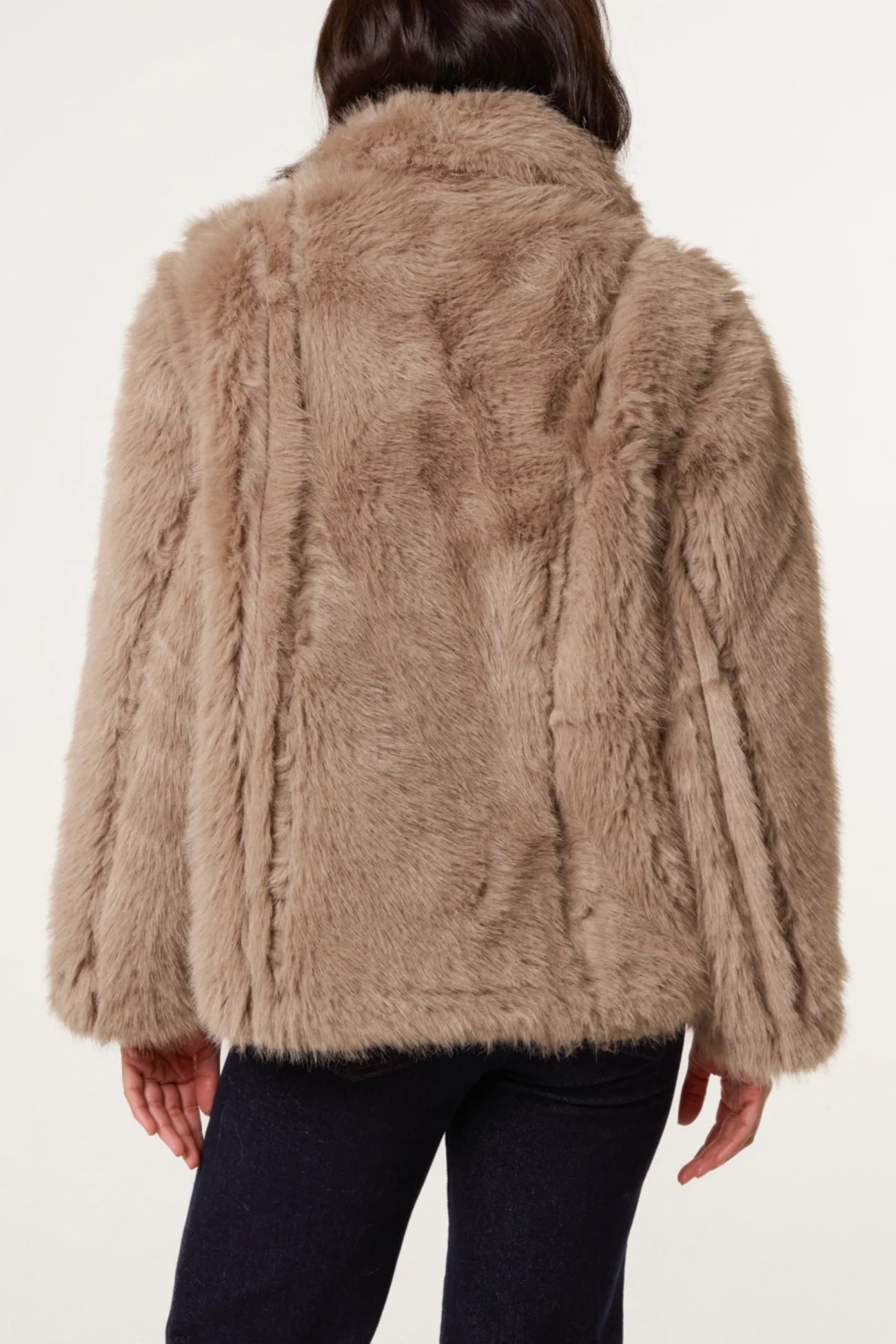 Reversible Faux Fur Coat
