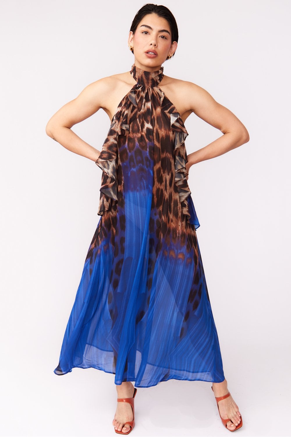 Maggie Maxi Dress - Blue