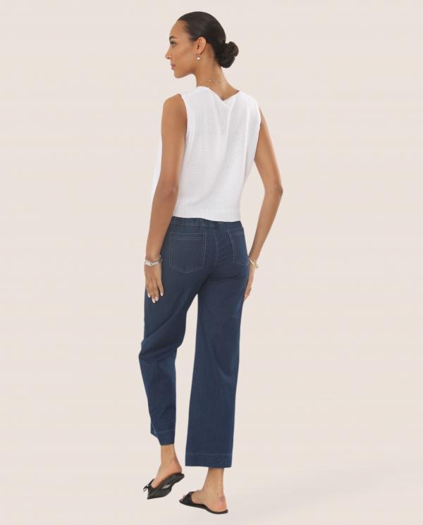 Amy Wide Leg Four Pocket Jean
