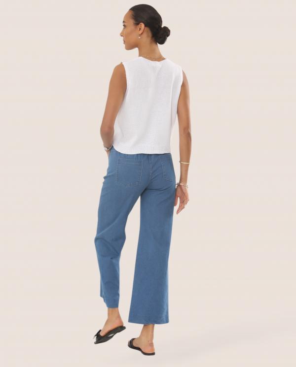 Amy Wide Leg Four Pocket Jean
