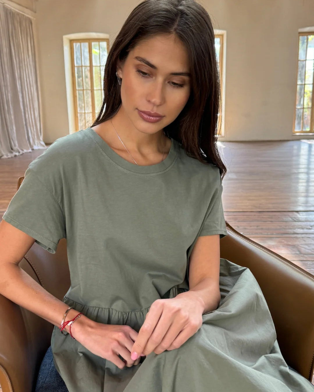Marissa Maxi Dress - Green - by Charli