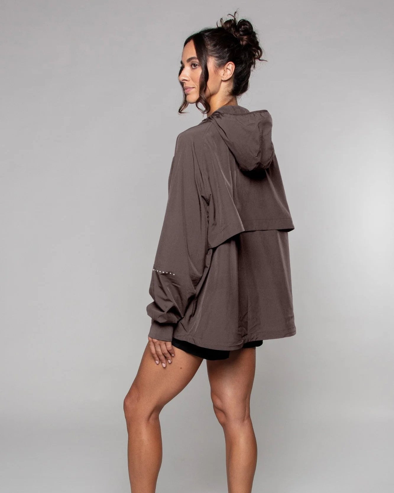 Lightweight Shell Track Jacket - Clay - by Born Nouli