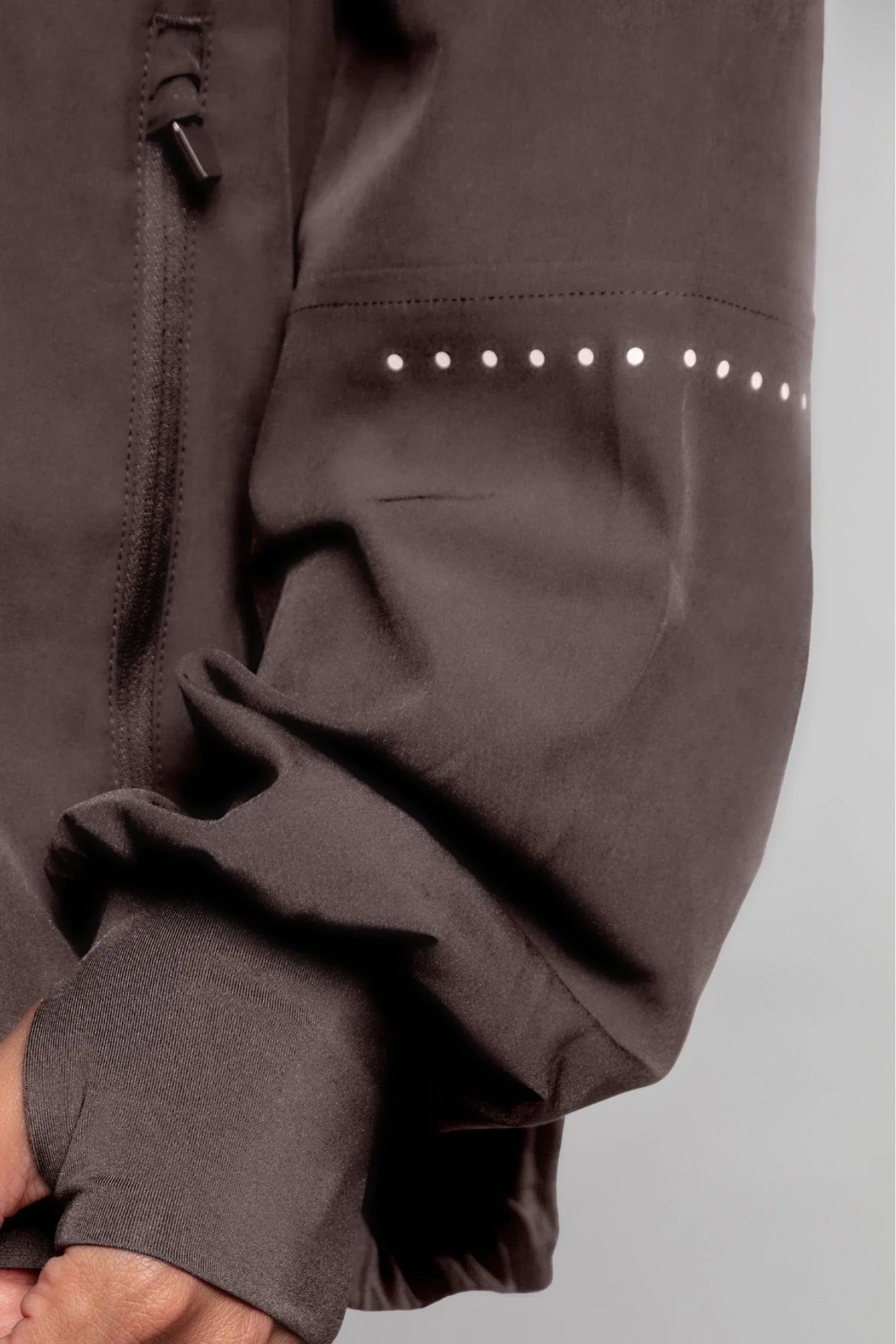 Lightweight Shell Track Jacket - Clay - by Born Nouli