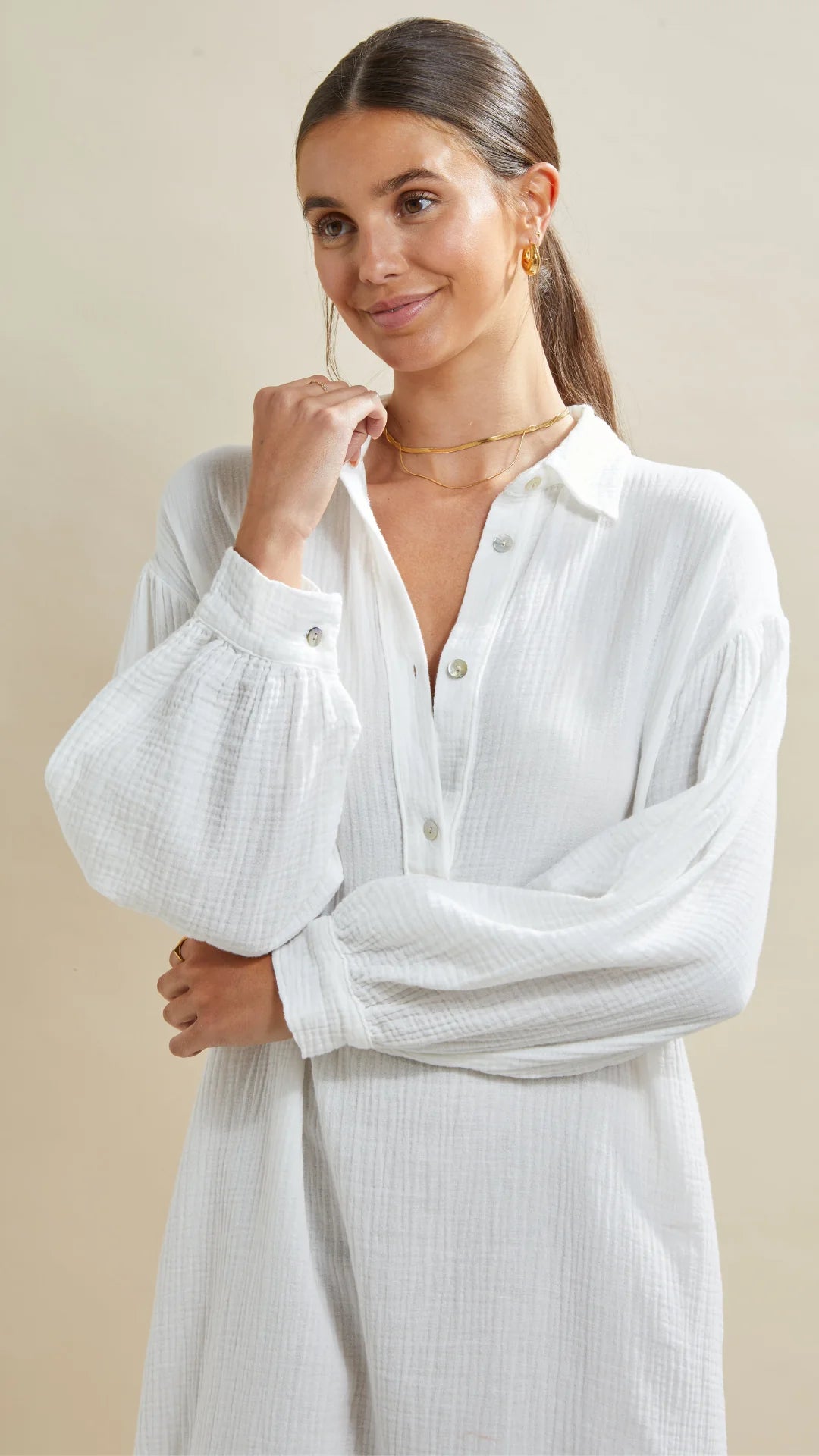 Palma Shirt Dress
