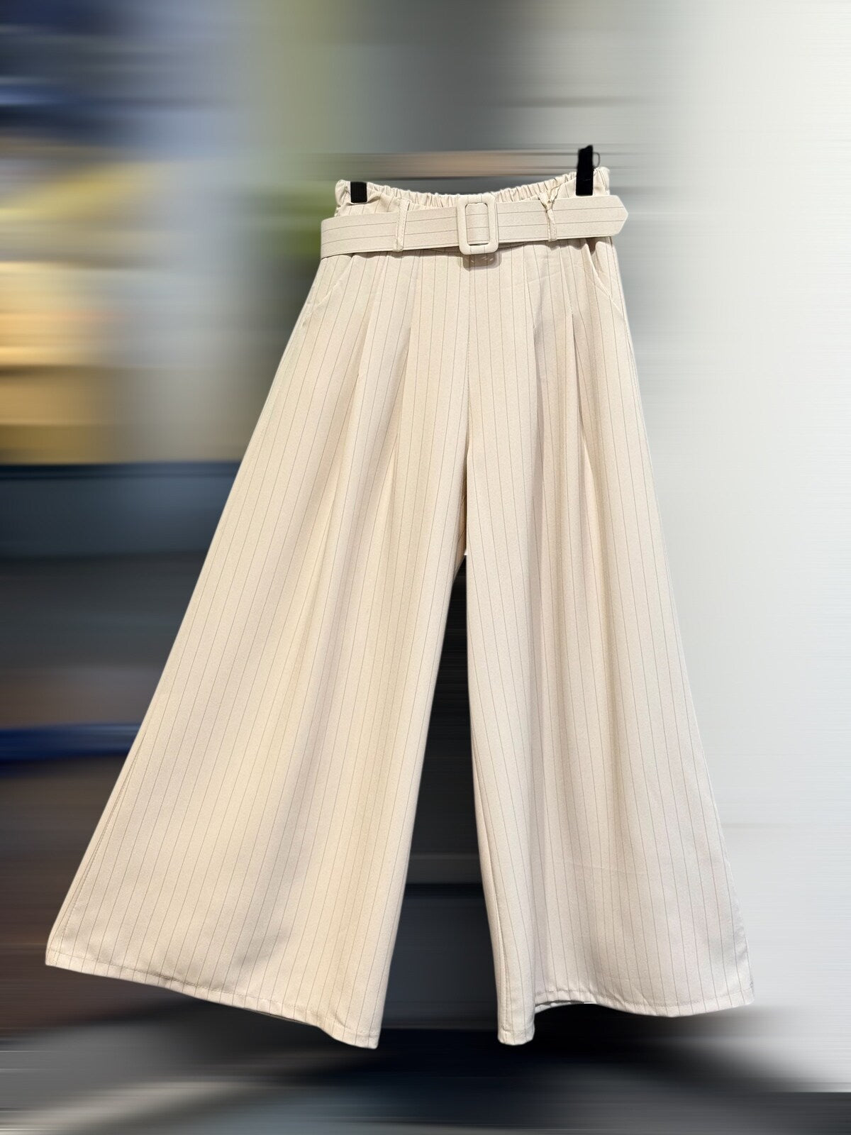 Pinstripe Palazzo Pants