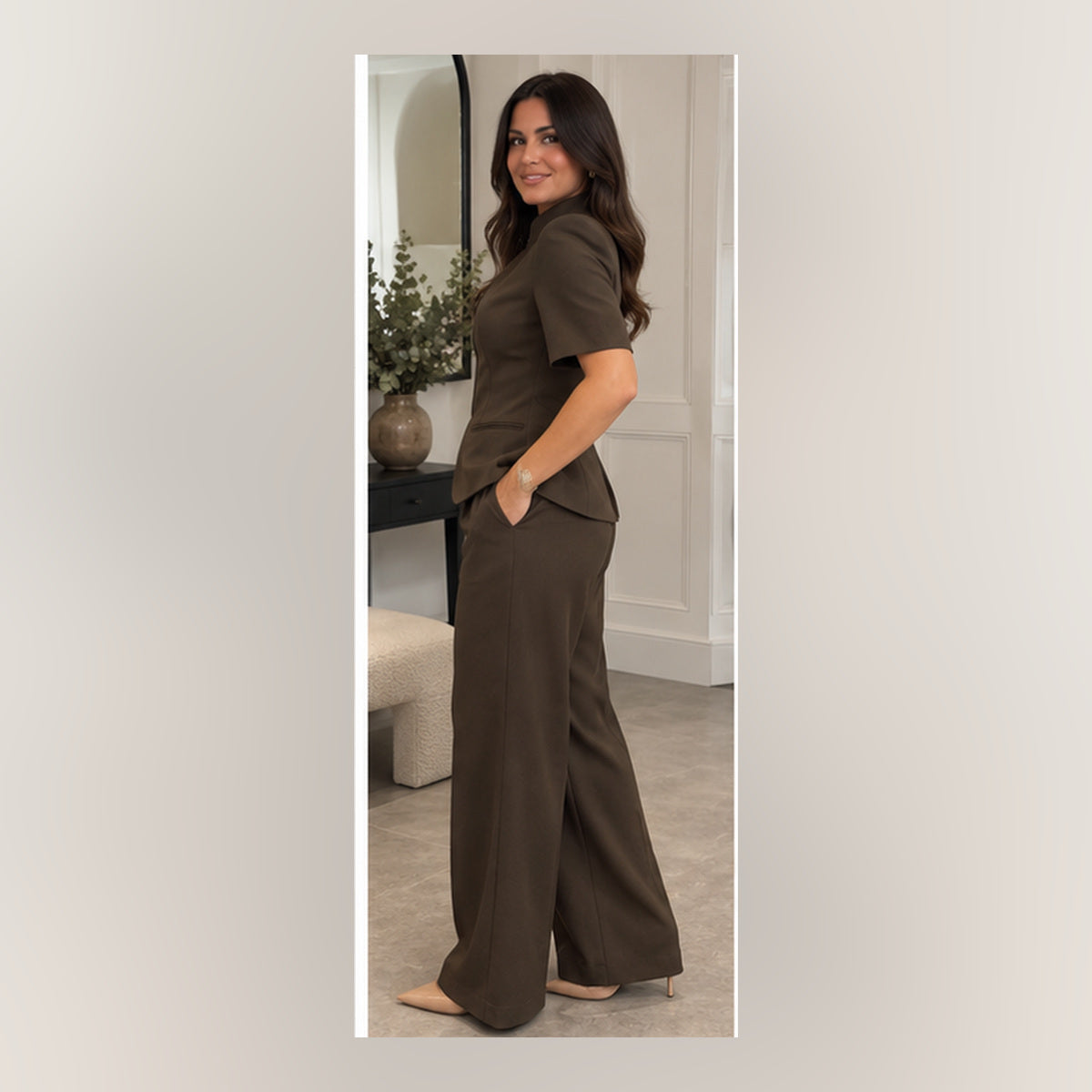 Frankie Tailored Two-Piece Trouser Set