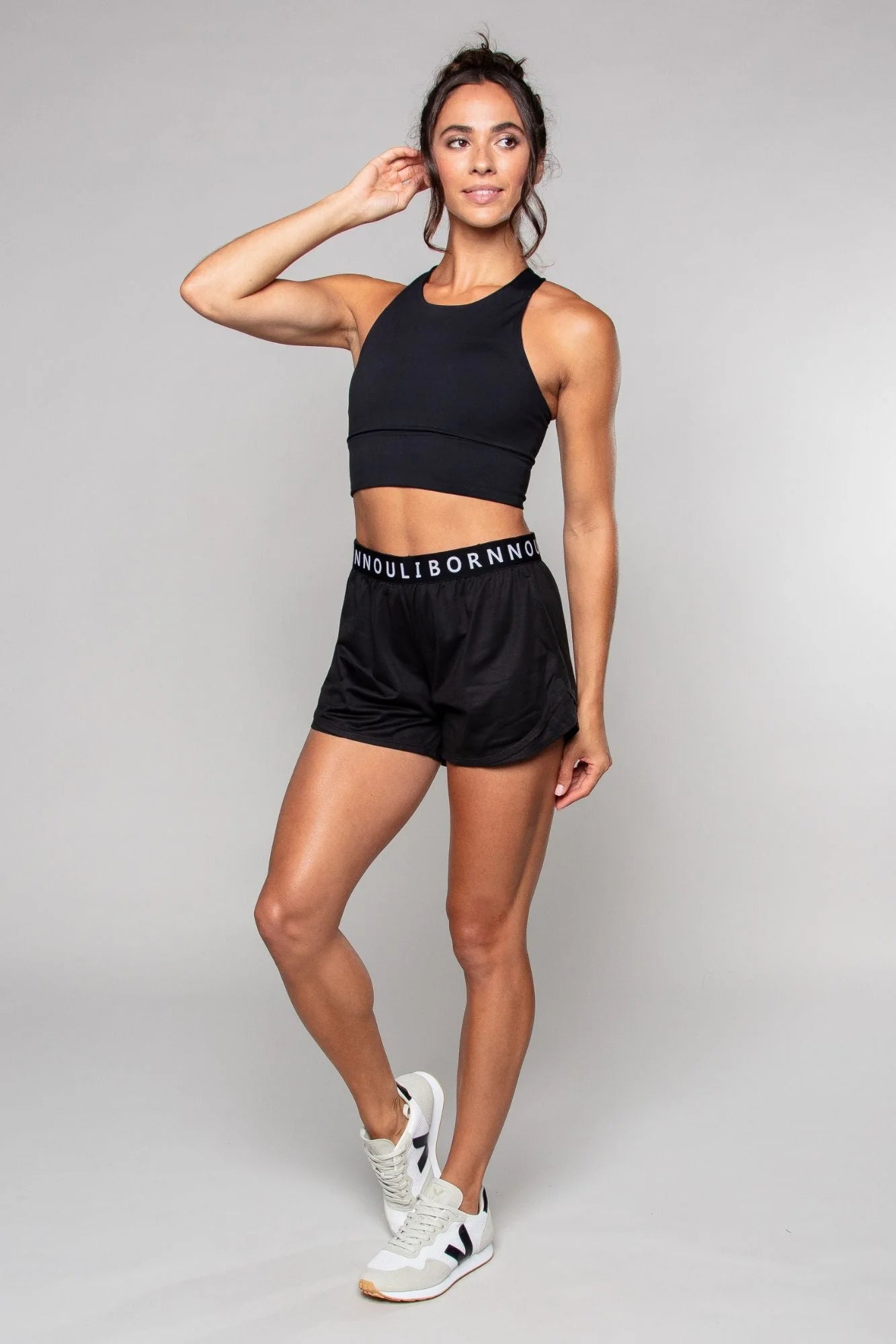 Stride Running Short - Black - by Born Nouli