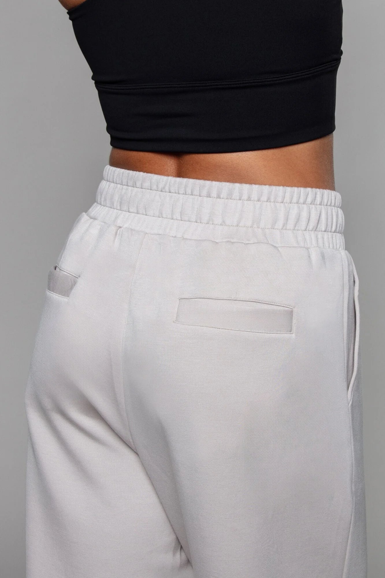 Supersoft Cuffed Sweatpant - Oat - by Born Nouli