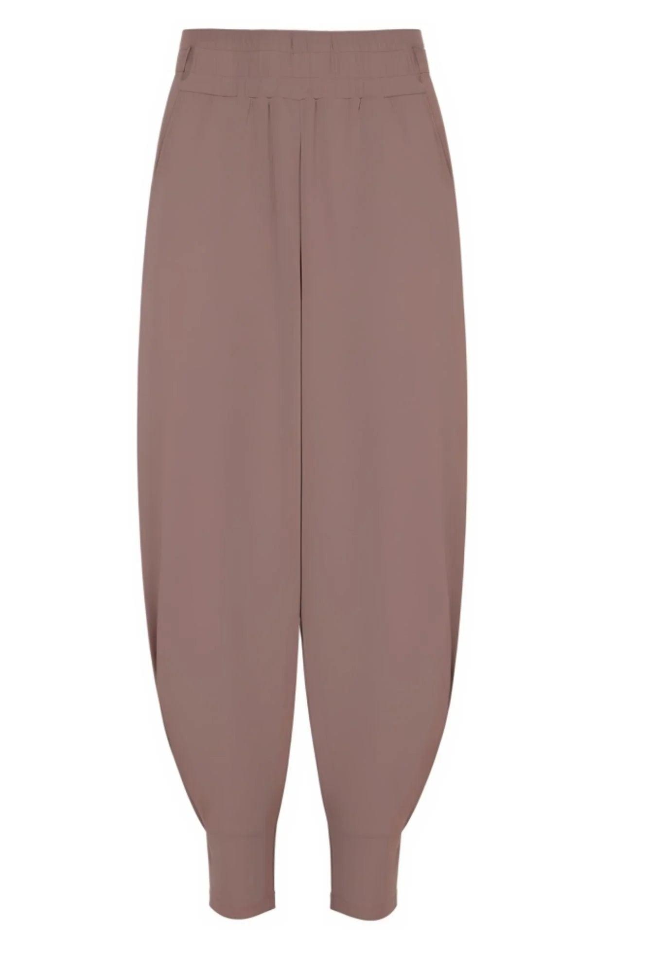 Supersoft Cuffed Sweatpant - Taupe - by Born Nouli