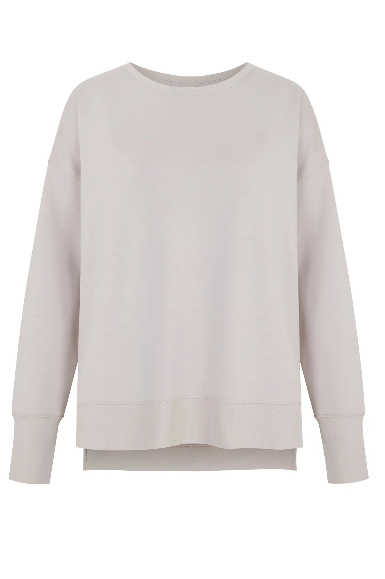 Supersoft Longline Sweatshirt - Oat - by Born Nouli