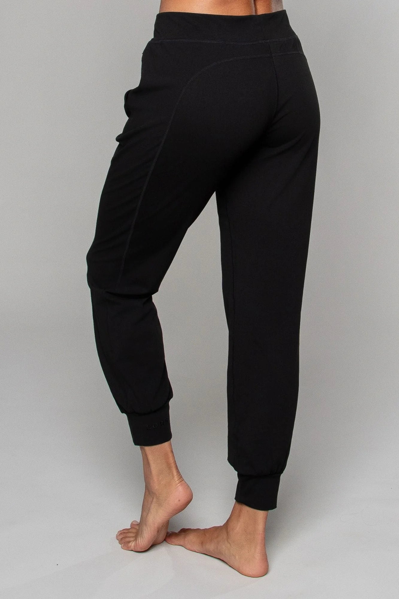 Tula Harem Yoga Pant - Black - by Born Nouli