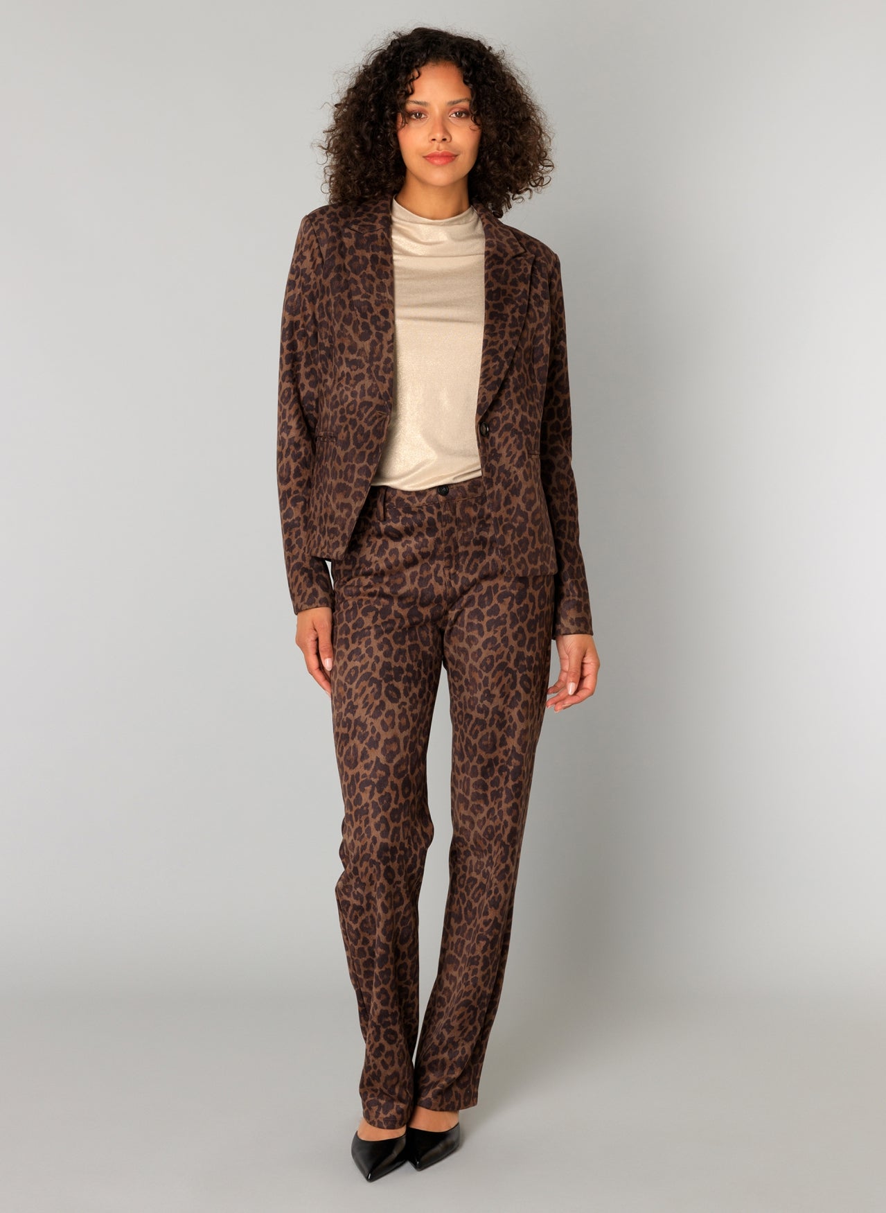 Clarissa Animal Print Blazer - by Yest