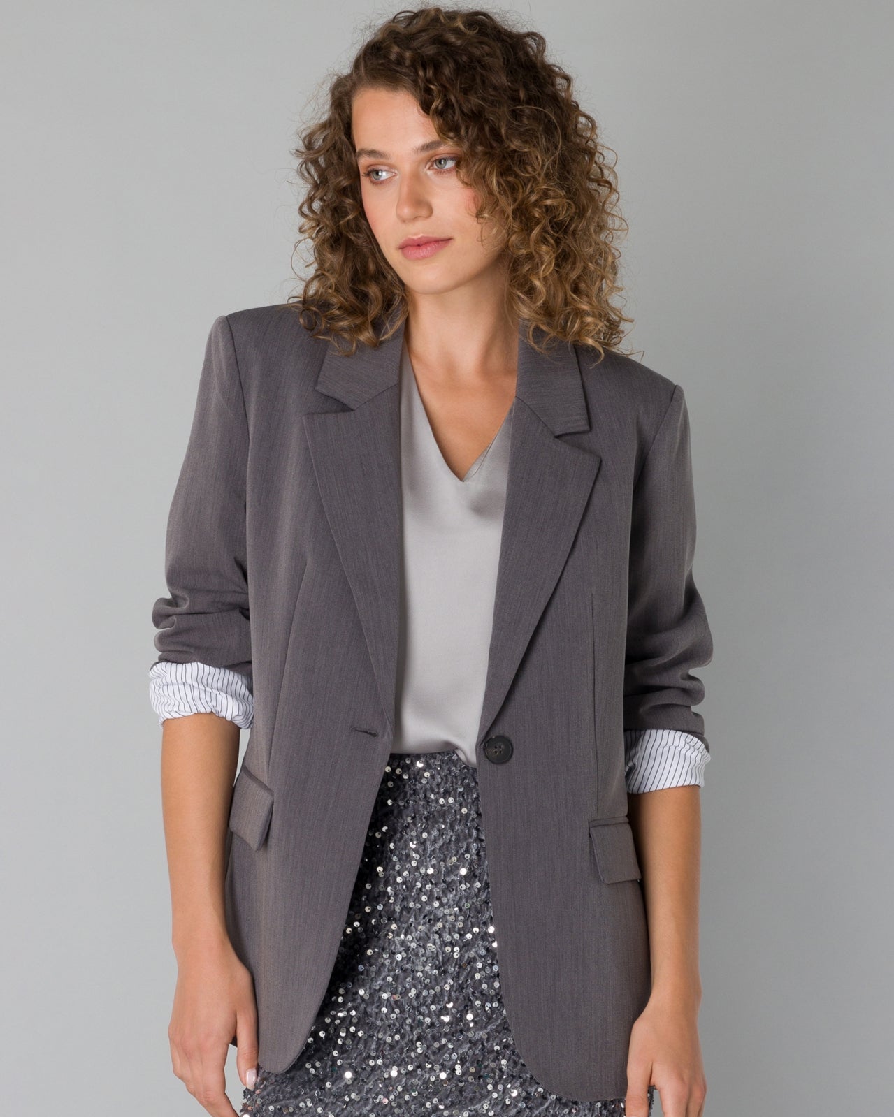 Patricia Grey Blazer - by Yest