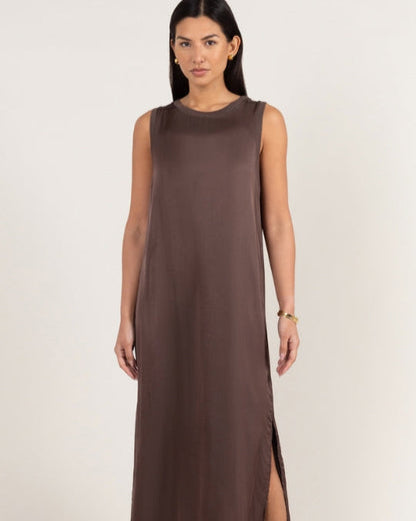 Oona Dress - Espresso