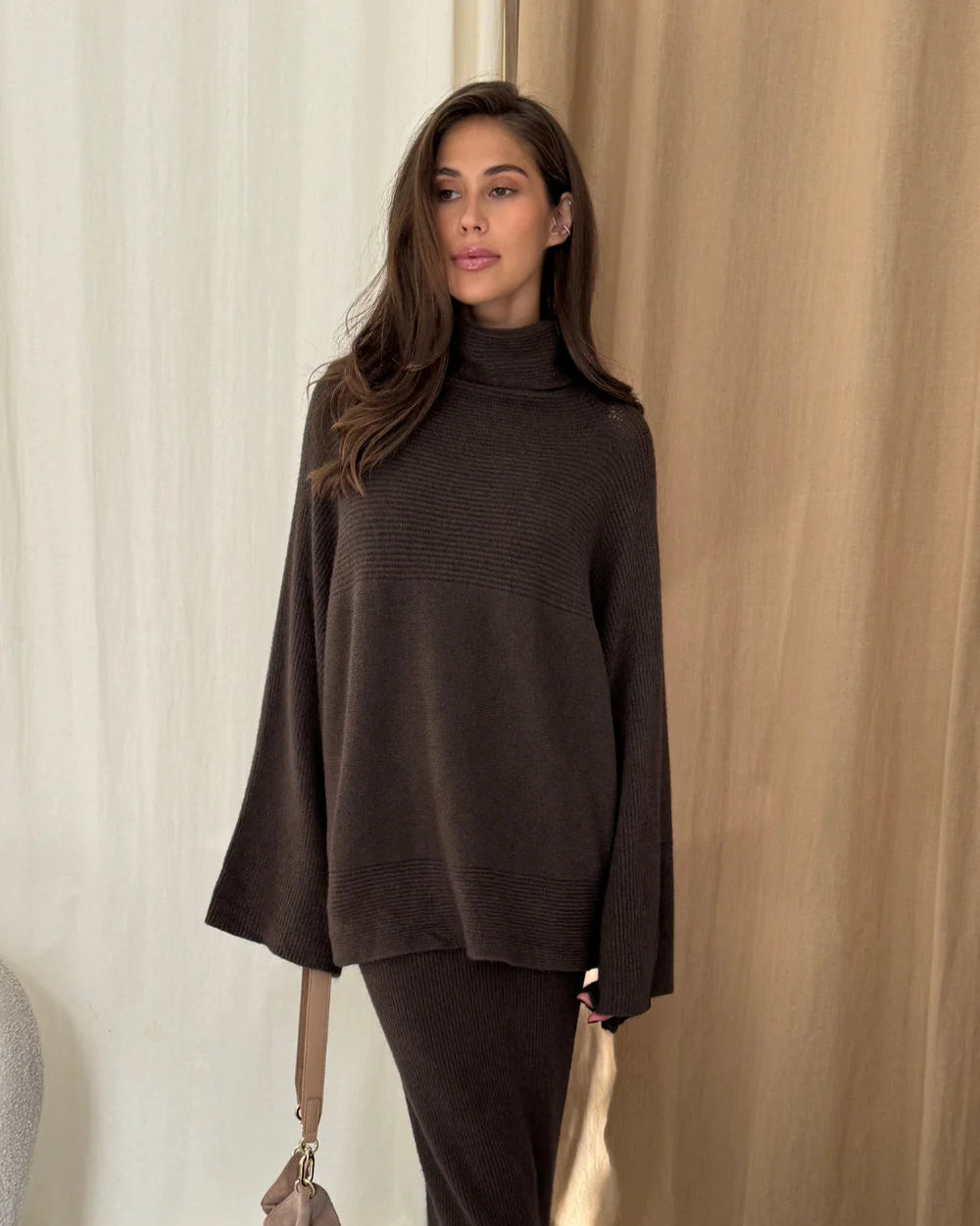 Amelie Sweater - Dark Espresso