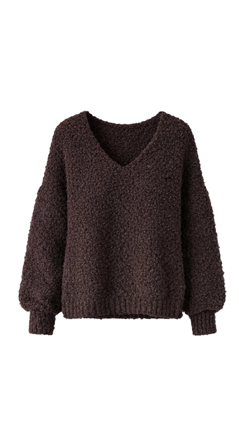 Jenny Sweater - Dark Chocolate - by Charli