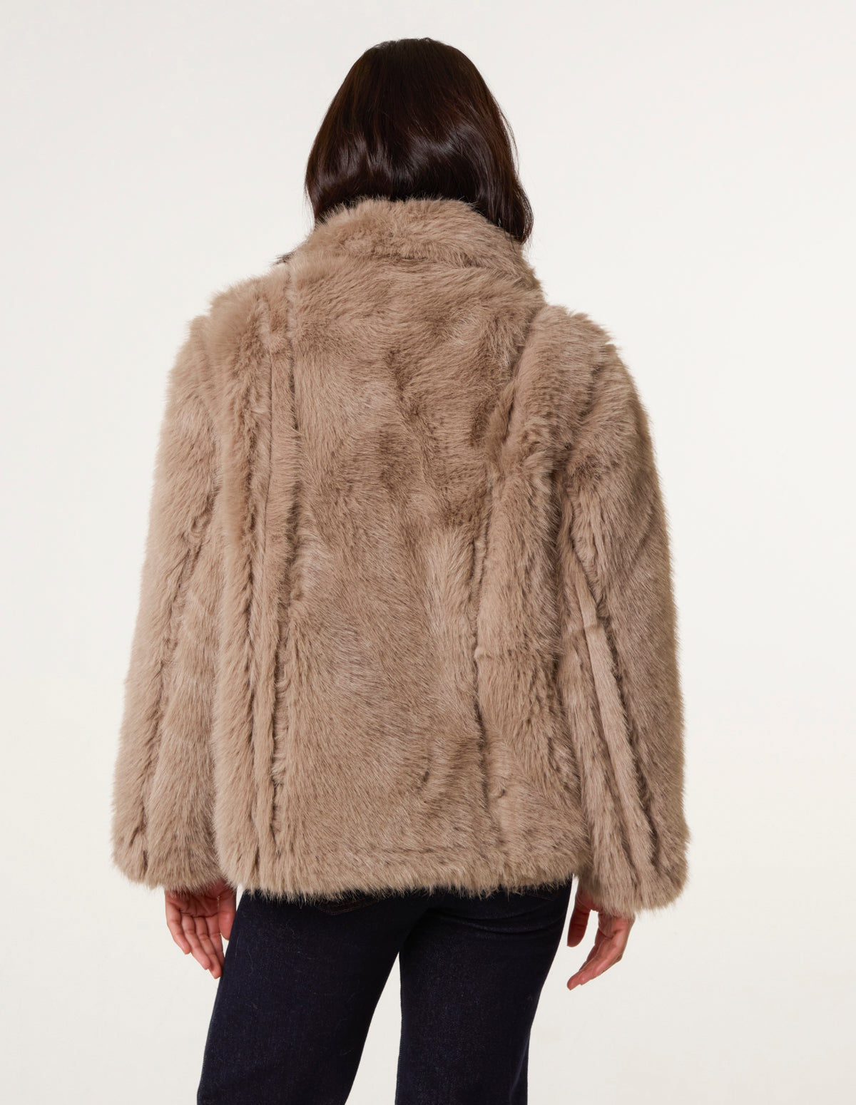 Reversible Faux Fur Coat
