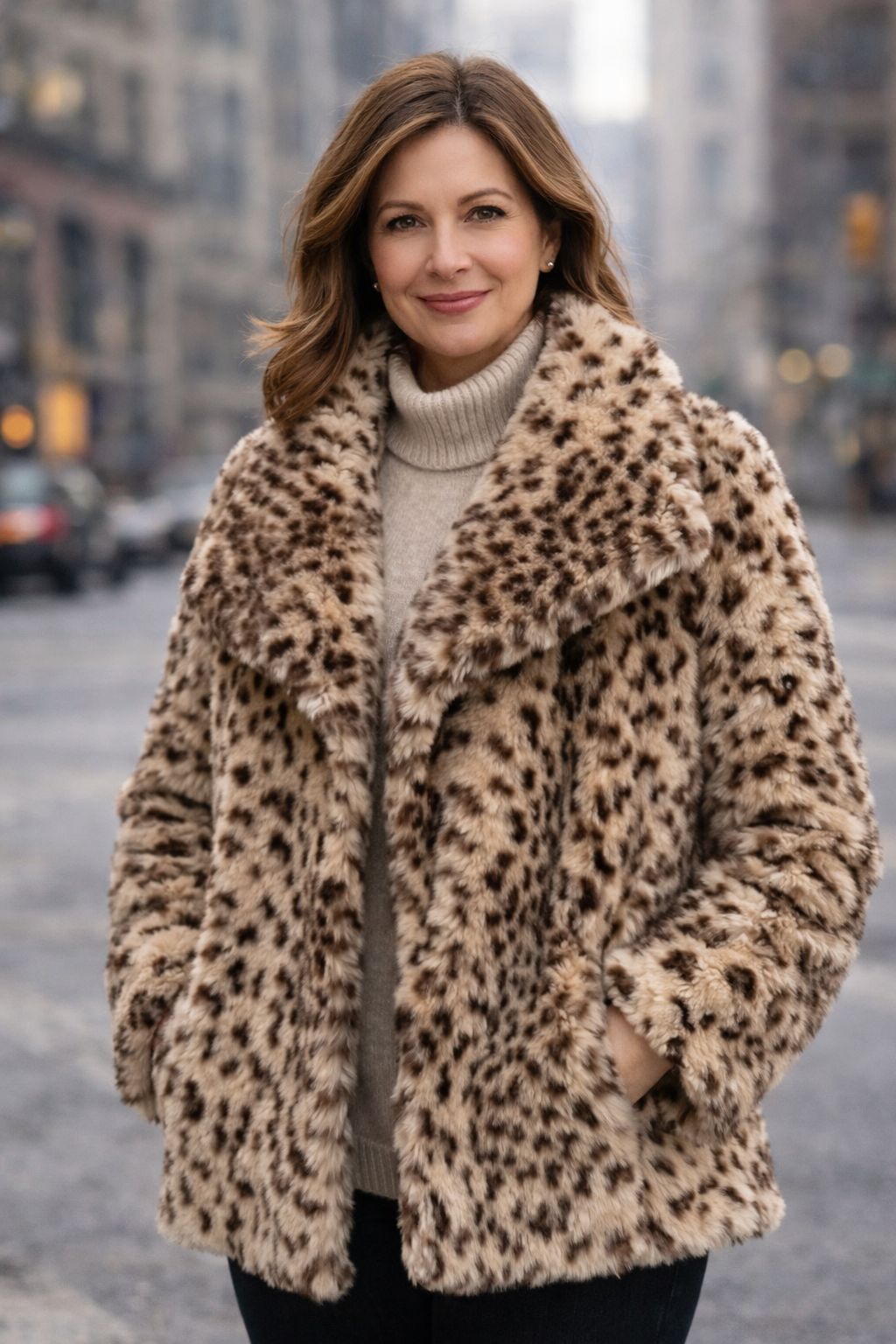 Claudia Animal Print Jacket