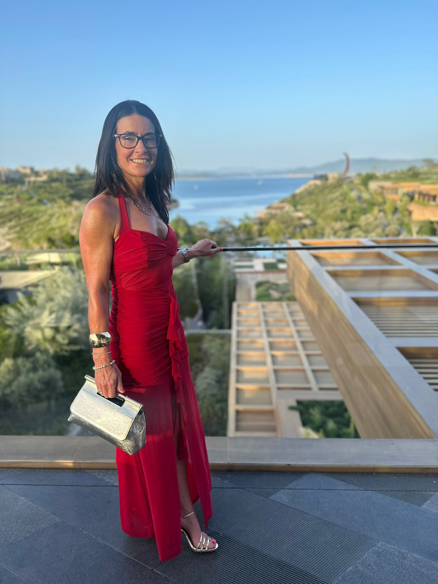 Tallulah Maxi Dress - Red