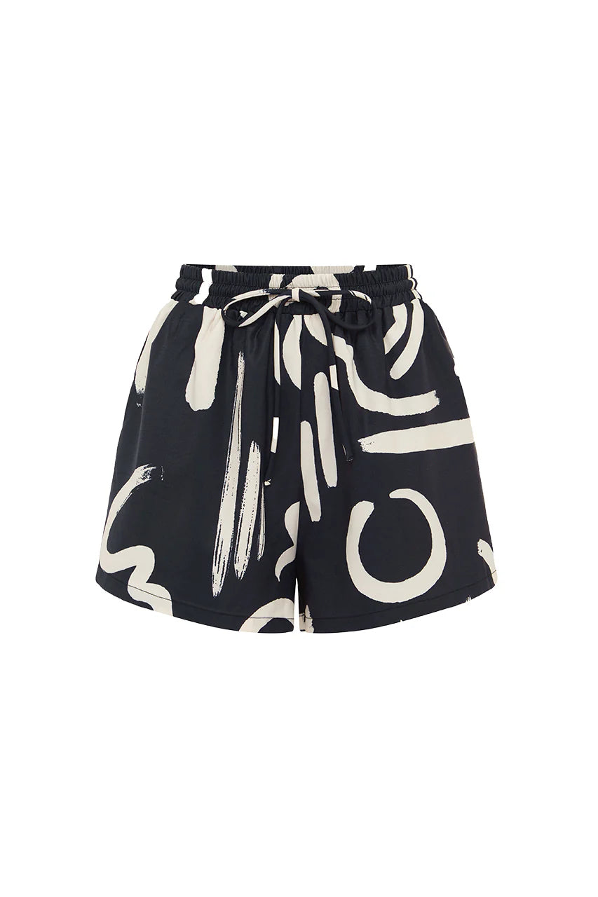 Luisa Shorts - Black & White