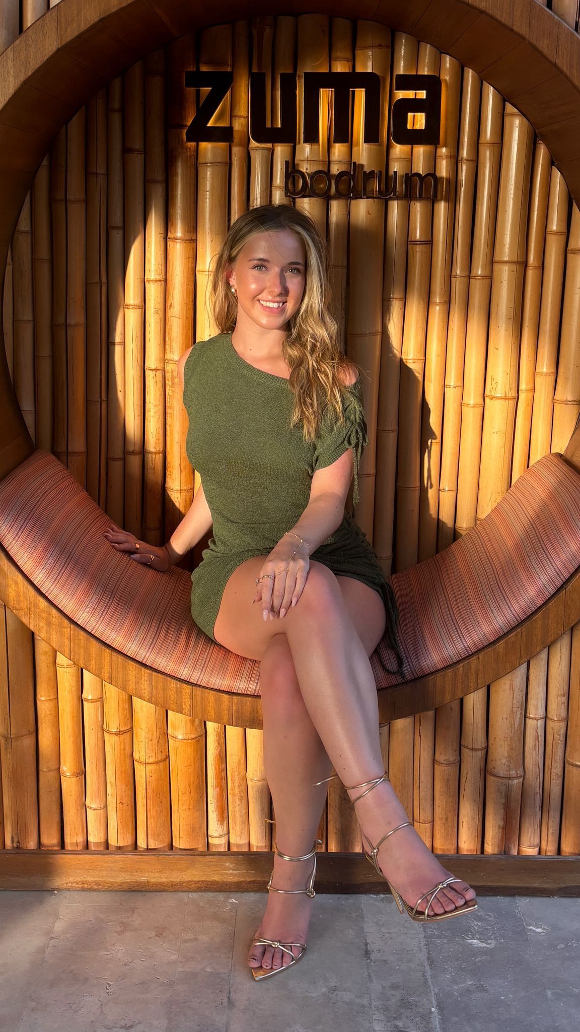 Aphrodite Mini Dress - Green